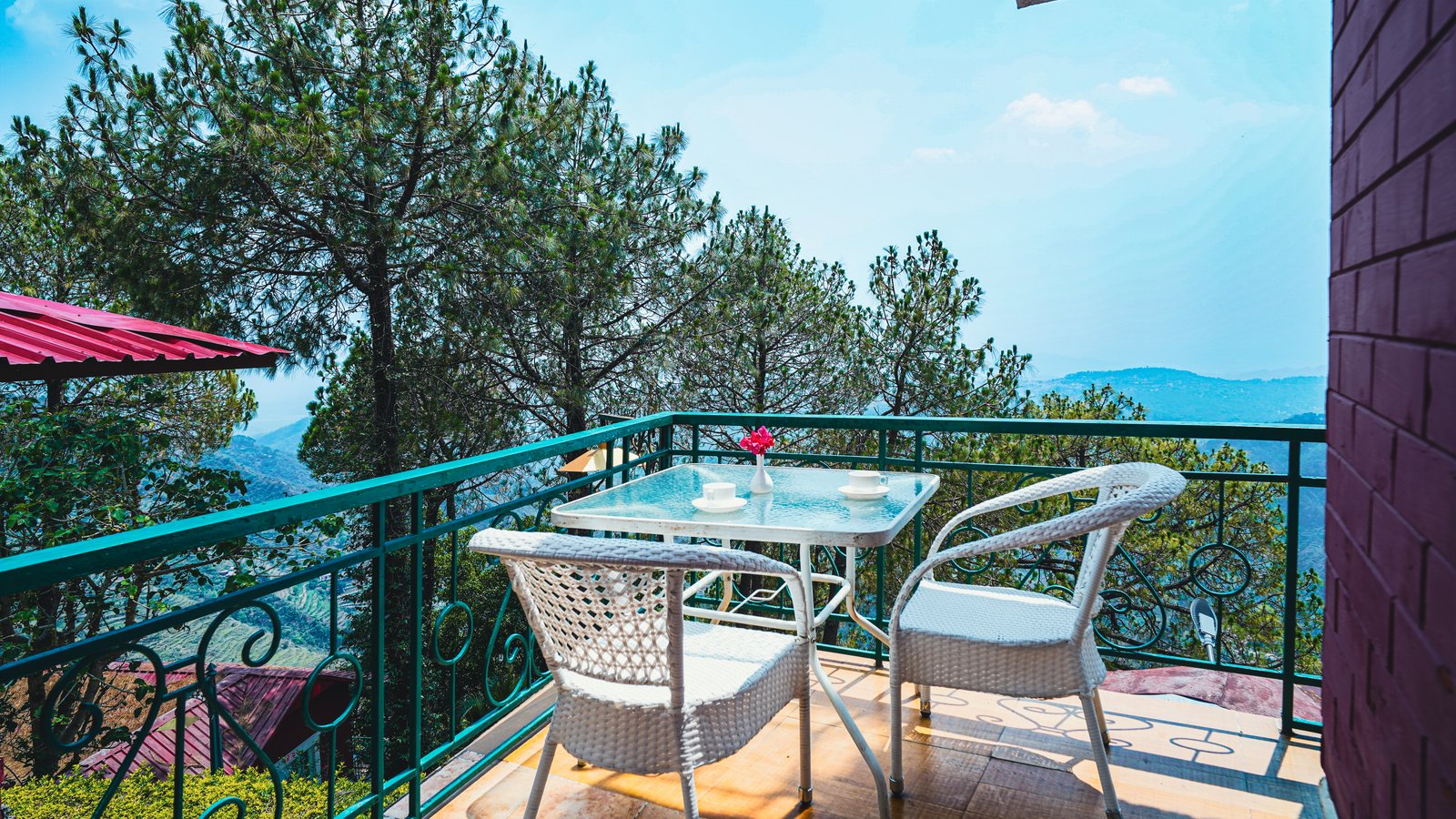 Bird Trail Cottage — Balcony View — The Sirmour Retreat Nahan
