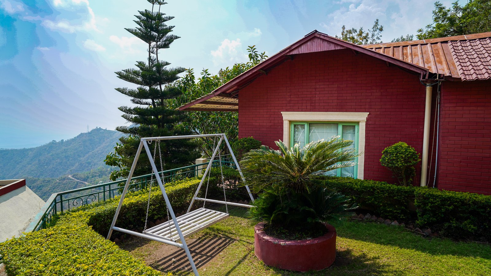The Chalet facade — The Sirmour Retreat