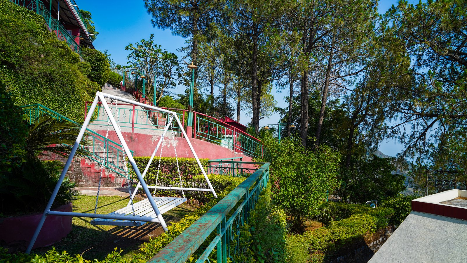 The Chalet private balcony — The Sirmour Retreat Nahan